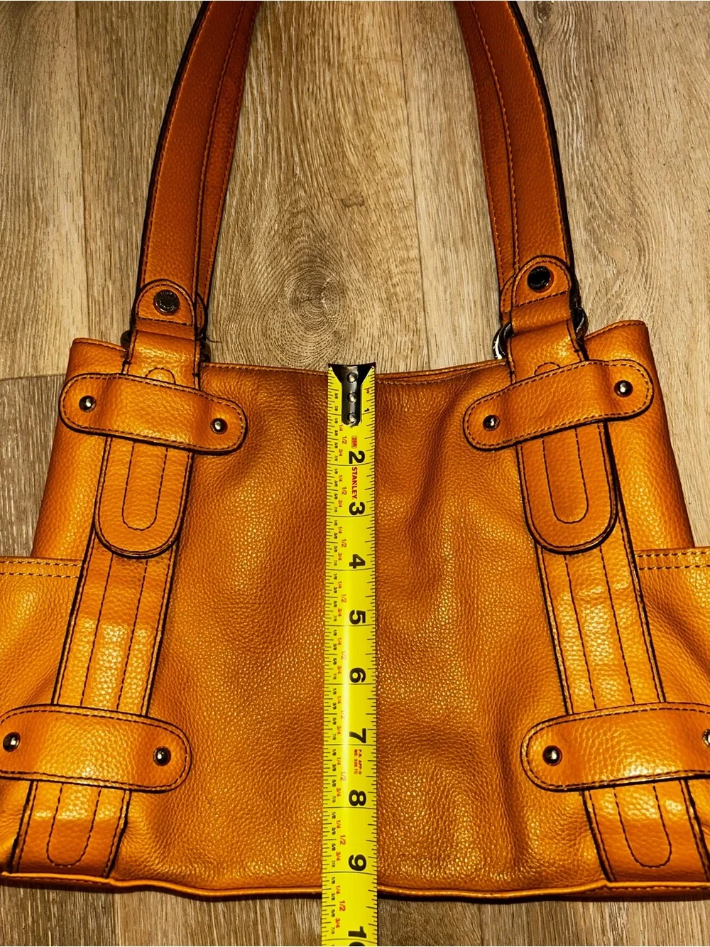 Tignanello leather satchel
